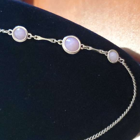 Vintage Sarah Coventry Pink Parfait Necklace Goldtone Signed - Picture 2 of 6